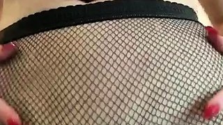 Big boob brunette masturbates on webcam