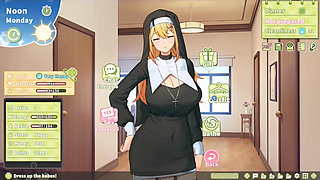 Hentai Game - Ayano Cowgirl Scene - Hentai Gameplay Animation