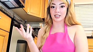 Amateur French blonde in lingerie getting sodomized