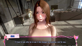 Murmur 32 - Yui Loses Her Virginity to Adam on Date & Creampie
