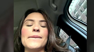 I Lose a Bet, I Have to Get Naked and Masturbate While Driving Through the City in My Car