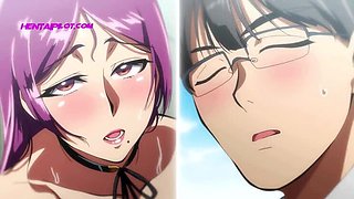 Brunette Milf Public vibrator hentai animation