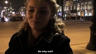 WTF Pass - Katarina - Skinny Girl In Public Toilet Fuck