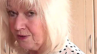 Auntjudys - Your 69yo Busty GILF Stepmom Louise Catches You Watching Mature Porn