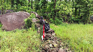 College Girl Came to Roam with Your Boyfriend - Told the Clan to Go to College - Outdoor Forest Village Bhabhi Sex Full Night.