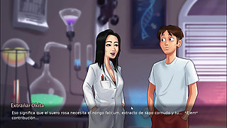 Dream and Fantasy with My Stepmom Dressed as a Clown - Summertime Saga