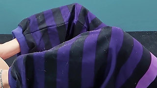 Anal Training - Fucking Machine with Metal Ball Destroys My Tight Asshole