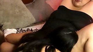 Emycam's Wet Pussy: Amateur Lesbian Massage Leads to Rough Doggy Style & Moaning Orgasm