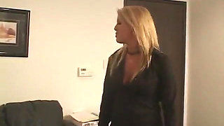 Threesome with hot babysitter getting shagged