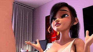 Dinky FUTA Dickgirls Romantic Seduction 2023 Animation
