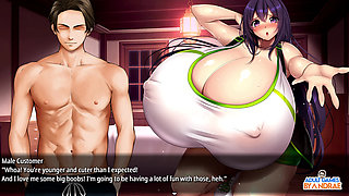 Ep4: Shouko Hazuki First Client Titty Fuck Lover - Busty Idol Manor