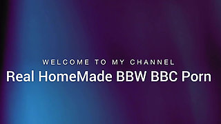 BBW BBC POV Bent Over Deepthroat Squirting