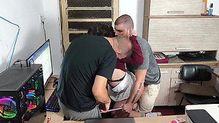 fucking Candy's pussy in the fur