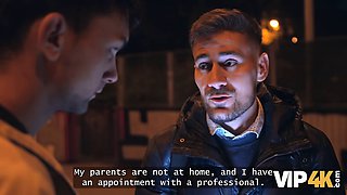 Watch belinda Bee dominate her obedient mate in lingerie & stockings