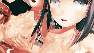 Come-hither fancy woman - titty fuck porn - Hentai PD