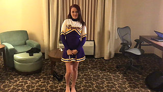 Cheerleader tryout