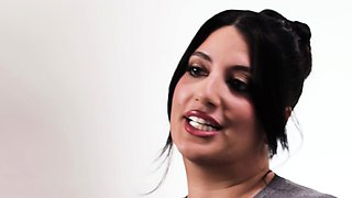 Huge boobs BBW Arabian MILF masturbates