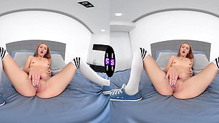 Redheaded Lucianna Luci in HD VR pleasure session