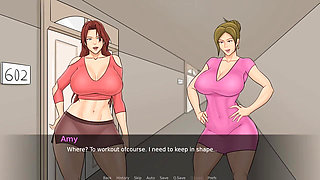 Eva's Ecstasy #08 Two Hot Babes Relaxing at the Pool in Skimpy Bikini