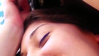 Tribute to my ex, Chastity. The video on the right screen was the day we met and her first porn