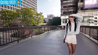 Accomplish Gf Practice: Smallish Teenager Bianca Shag "Put that Phat Pipe in My Beaver" Public POINT OF VIEW