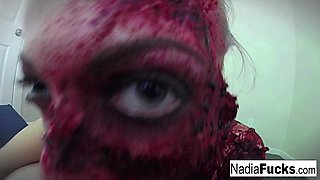 Nadia White in Horny Zombie Gets Her Fill Of Cock And Jizz - NadiaWhite