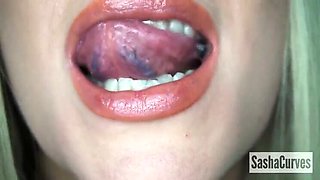 Pizza Delivery Guy Dominated By Voluptuous MILF Sasha Curves With Big Natural Tits