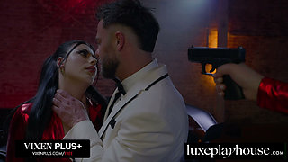 LUXEPLAYHOUSE Ultimate Baddies Vanna Bardot, Gal Ritchie And Scarlett Alexis Cum Hard During Intense Reverse Gangbang