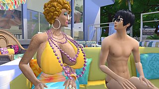 Sim granny, granny, sims 4 cuckold