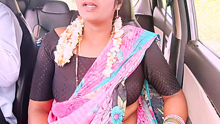 Desi Bhabi Betrays Her Husband by Going on Secret Long Drives with His Younger Stepbrother