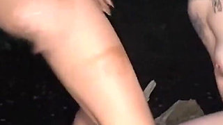 2 Girlfriends Get Fucked in the Woods by a Stranger!