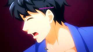 Hentai hubby makes new wife squirt hard all over hotel bed