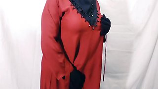 Indian Beautiful Hijabi Muslim Couple Thirsty For Fuck