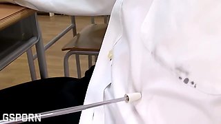 Julia Nanase - Jav Sex In The College Fucking Sexy Japanese Teacher Milf By All Guys