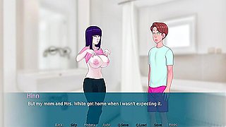 Dabby And Anon Make Hot Romantic Seen In Summertime Saga With Car Toon