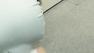 Boss Secretly Fucks Hot Japanese Teen Secretary Ruri Shinohara in Her Hairy Uncensored Pussy