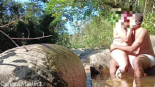 Naughty Girl Called Me to Go to the Waterfall