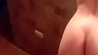 Perverted Daddy with Hard Cock in My Bed