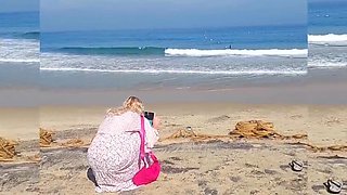 Hot Blonde MILF Wife Fucks Hard After Walk - Homemade Creampie
