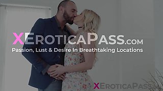 Busty student Khloe Kapri squirts while riding her teachers swollen cock