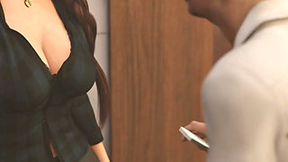 Being a Wife (v1.220p) - P10 - Meets the Next-door MILF and Gets an Unexpected Offer for a Threesome with a BBC