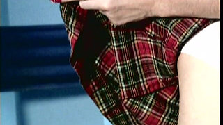 Slender Blonde Gets Fucked by a Stud in an Abandoned Toilet