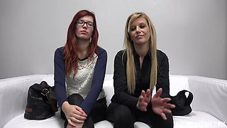 Blonde MILF Sarka's Casting