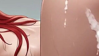 101. Beautiful Woman Bounce Ass in Space (ai Animation)