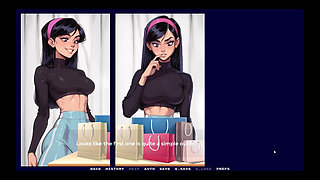 My New Girlfriend [ Taboo Hentai Game ] Ep.34 My GF Do a Sexy Secretary Role Play Photoshoot with a Stranger!