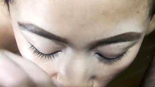 Petite Asian Schoolgirl First Anal POV Cum in Mouth