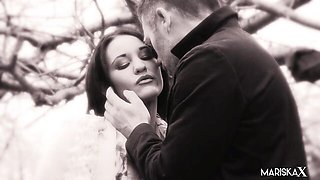 Doggystyle action with erotic Carmel Cox and Mariskax from Mariska X