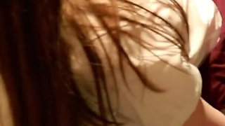 Student Taking A Piss on the Toilet