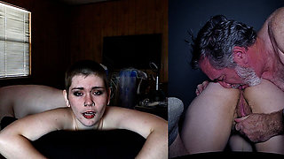 Bunny Dawn Getting Fucked by a Fat Old Man Compilation