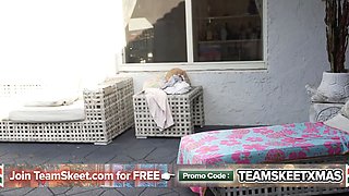 Cute little muslim tramp gets her petite vagina plunged with a bwc